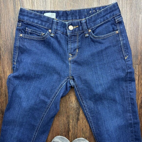 Gap 1969 Real Straight Jeans Mid Rise Women’s Size 25 - Picture 3 of 9